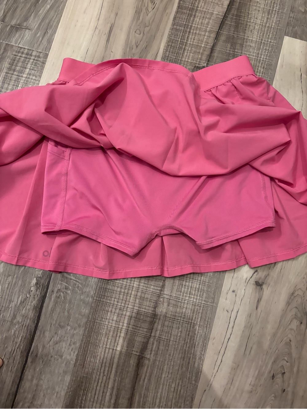 ALO Yoga Hot Pink Circle Skirt with Elastic Waistband - Picture 3 of 3